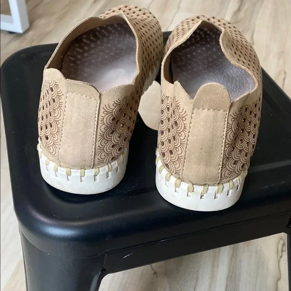 Ilse Jacobsen Tan Flats with Breathable Design EU size 39 US size 9 - Picture 4 of 6